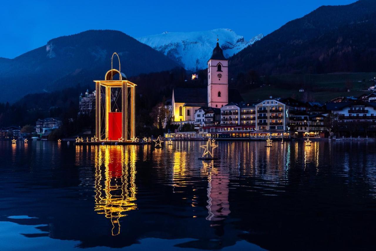 Hotel Youhey Am Wolfgangsee Strobl Buitenkant foto